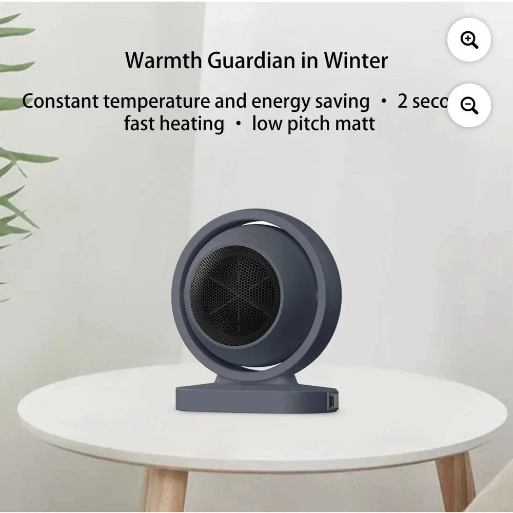 Electric Heater Fast Heating Stove Heater‎ Portable Hot Air Blower Bathroom Room